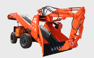 80型輪胎式煤礦扒渣機(jī)